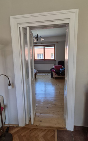 Skládací dveře bílé